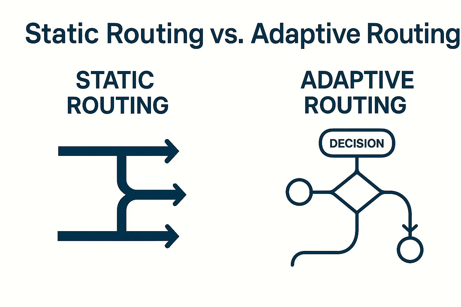 adaptive routing diagram