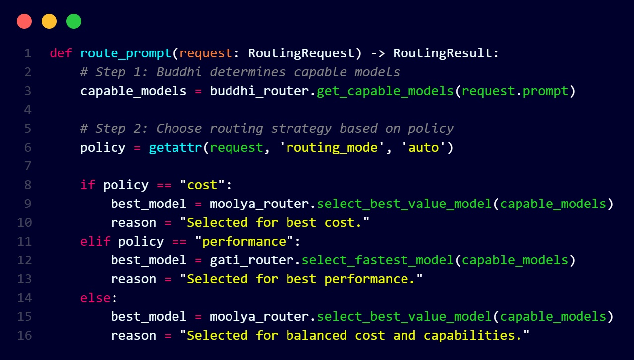Master router workflow
