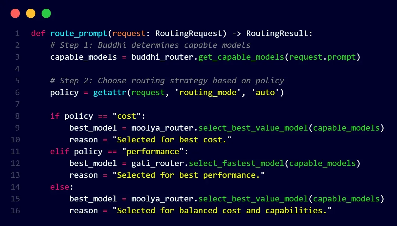 Master router workflow